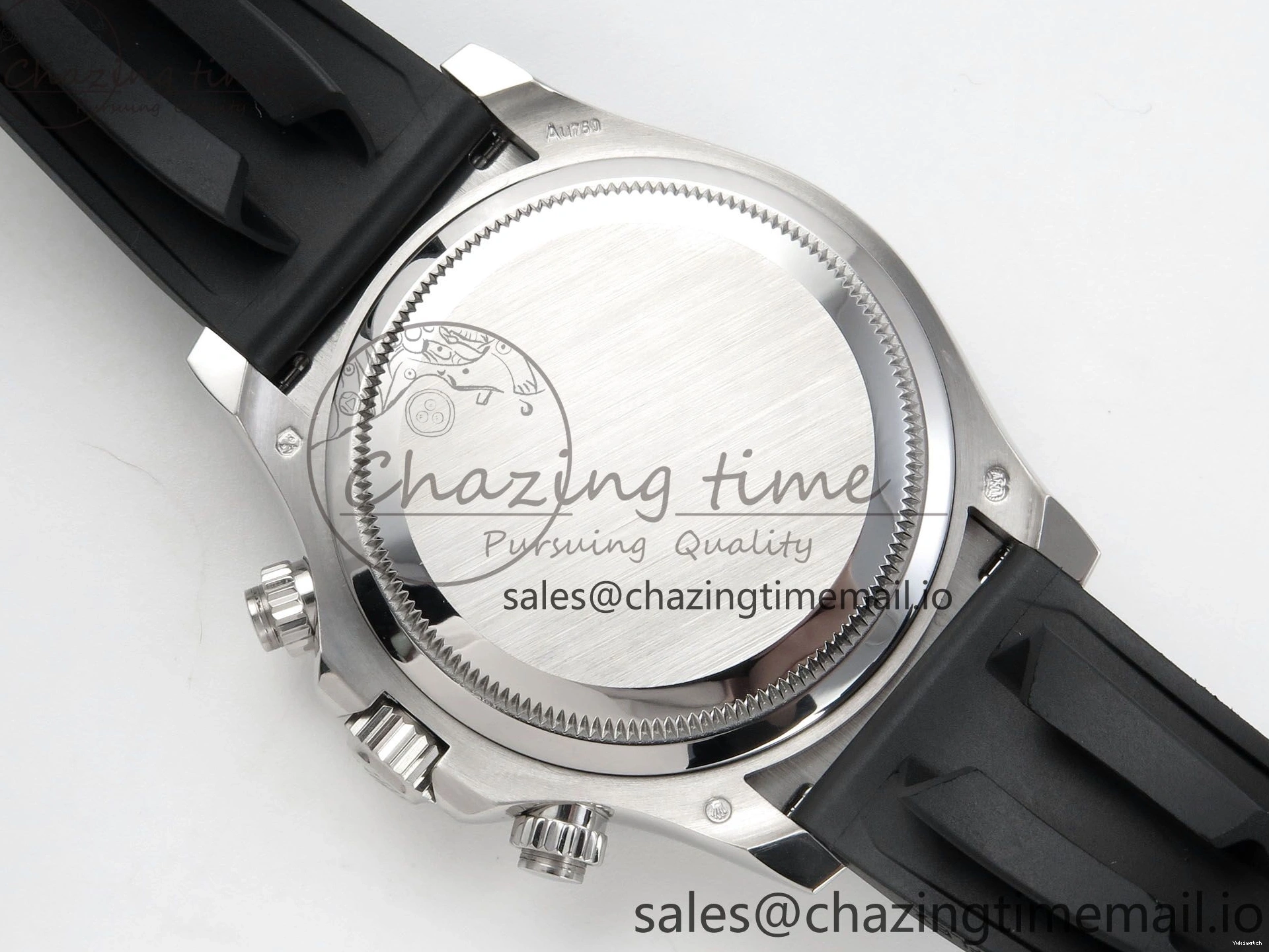 Oysterflex Bezel Clean on Ceramic DD4131 1:1 SS Dial 126519 Black Black Rubber Edition Best Stick Strap Daytona 0518